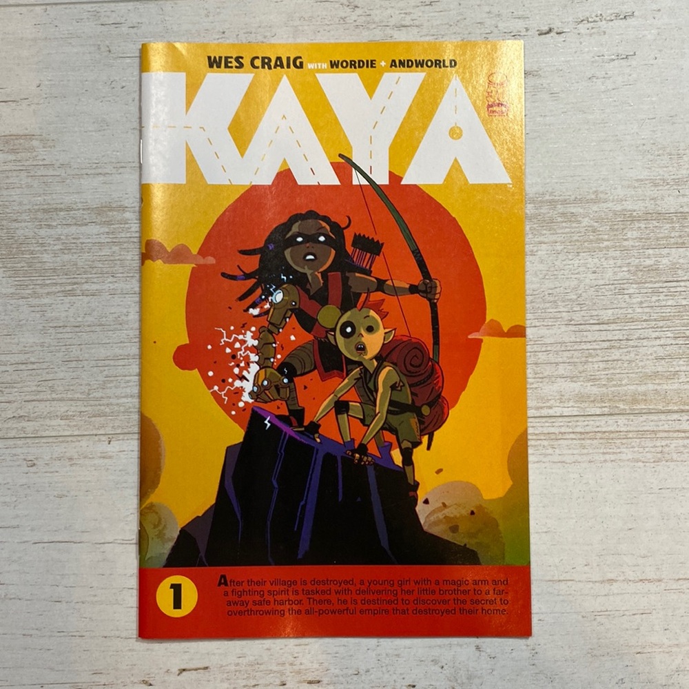Kaya Issue 1 Comic Book Cover A